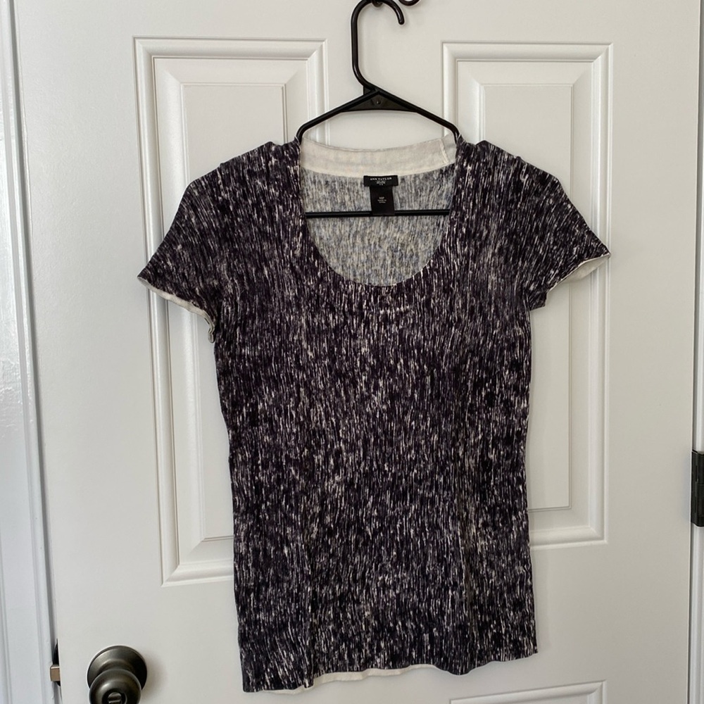 Ann Taylor cotton pullover shirt